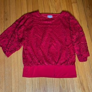 JM lace blouse